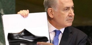 chaussure volée Mossad