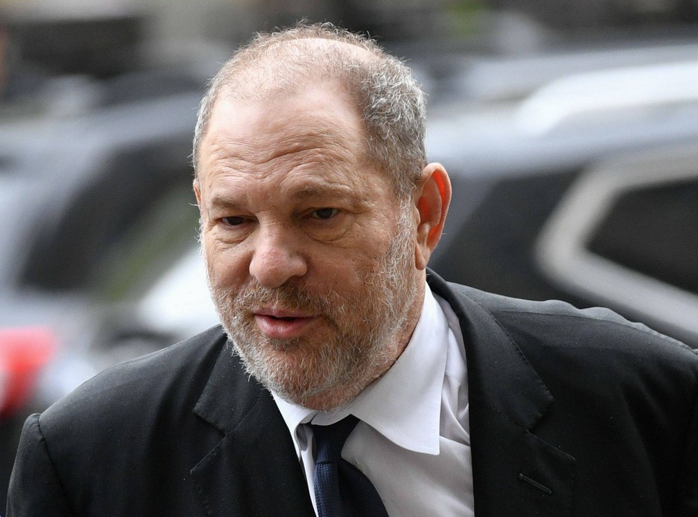 Harvey Weinstein arrivant au Tribunal de New York pour son audience, le 26 avril 2019. Auteurs : Erik Pendzich/REX/SIPA Numéro de reportage : Shutterstock40707018_000018