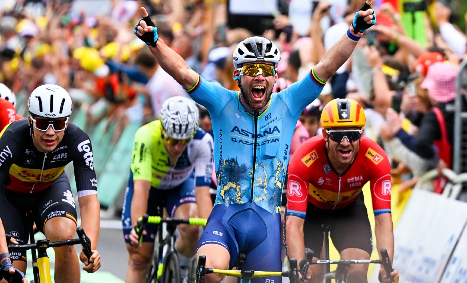 Tour: Cavendish le cabochard joyau de la couronne cycliste