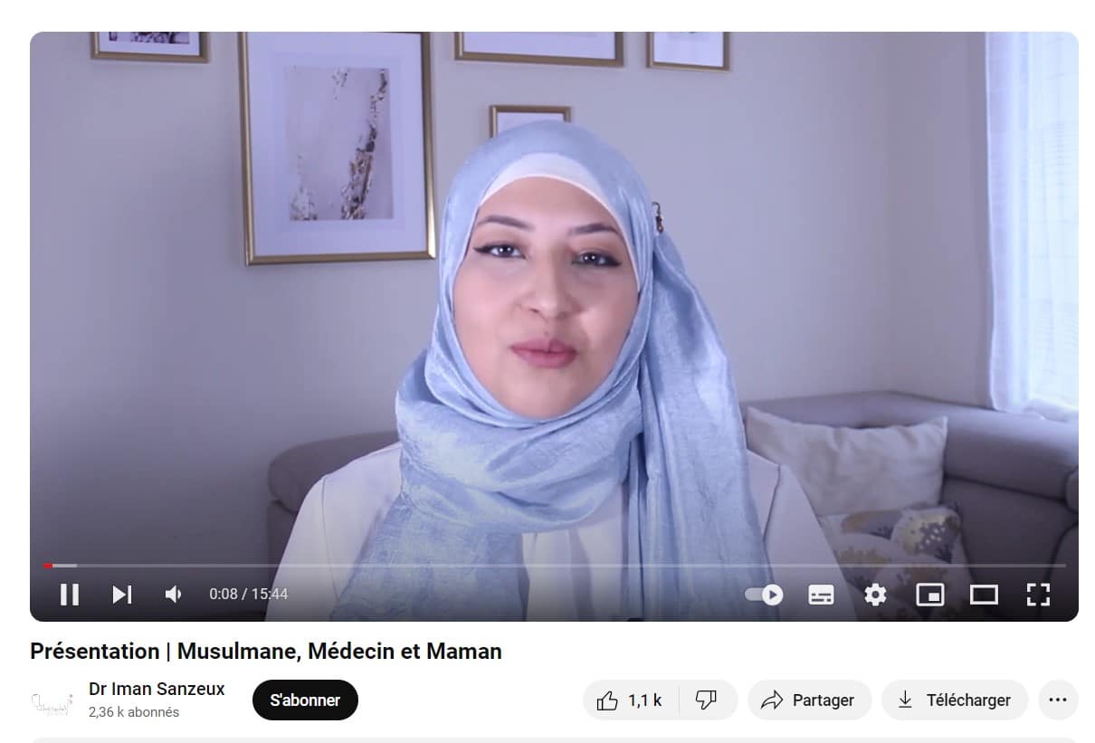 Docteur Iman Sanzeux: chic, mon médecin porte le hijab!