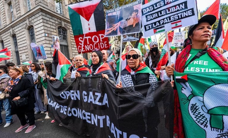 Des manifestations de l’inconscient pour la Palestine