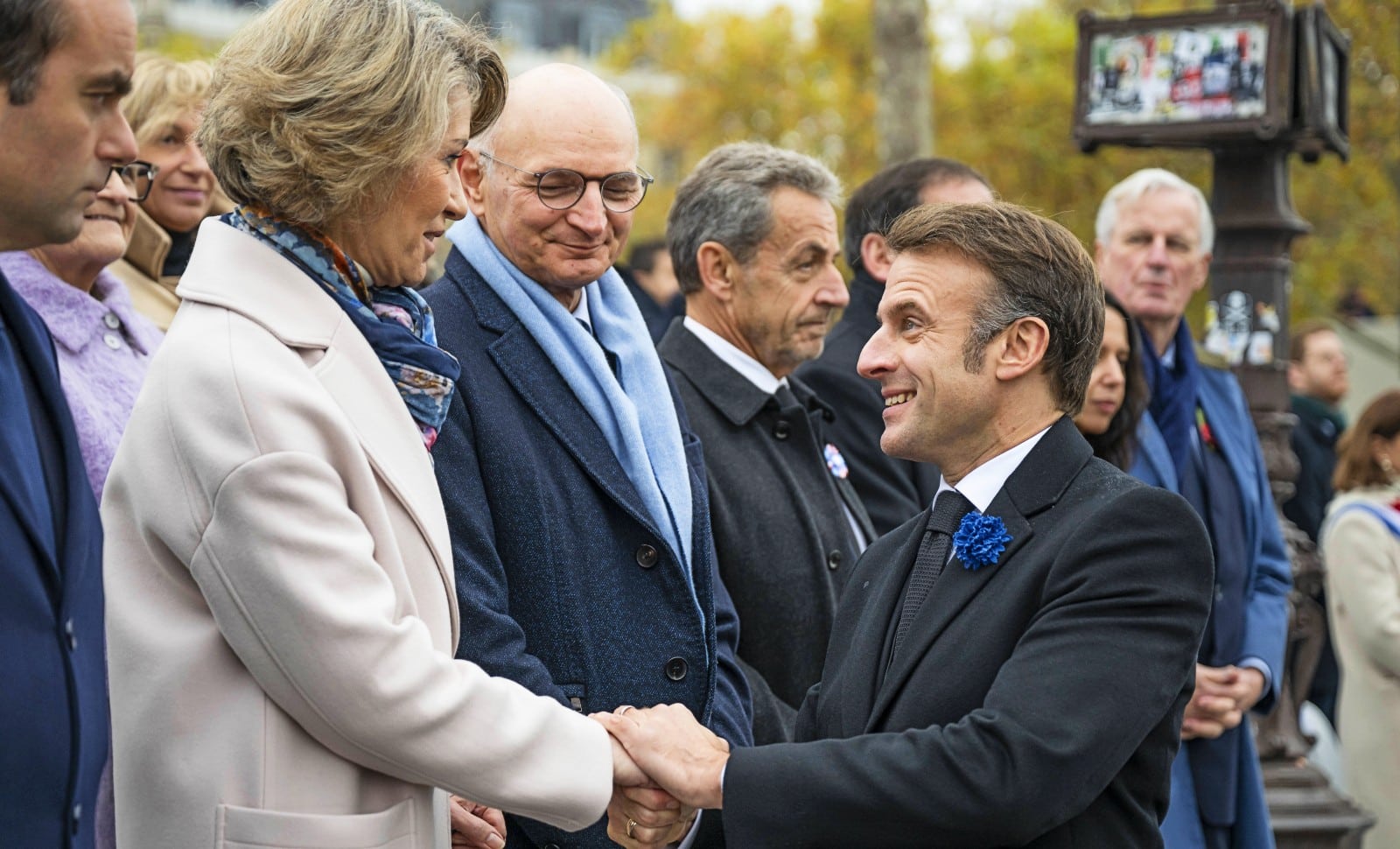 Le président et la presse