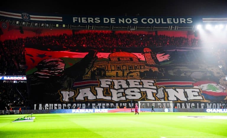 PSG: quand tifo allié (au Hamas)…