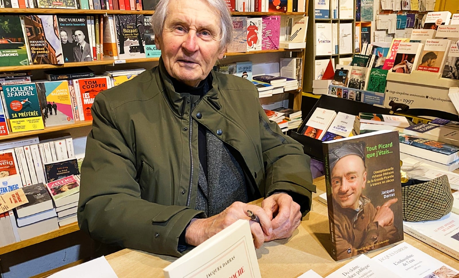 Jacques Darras dans le Labyrinthe