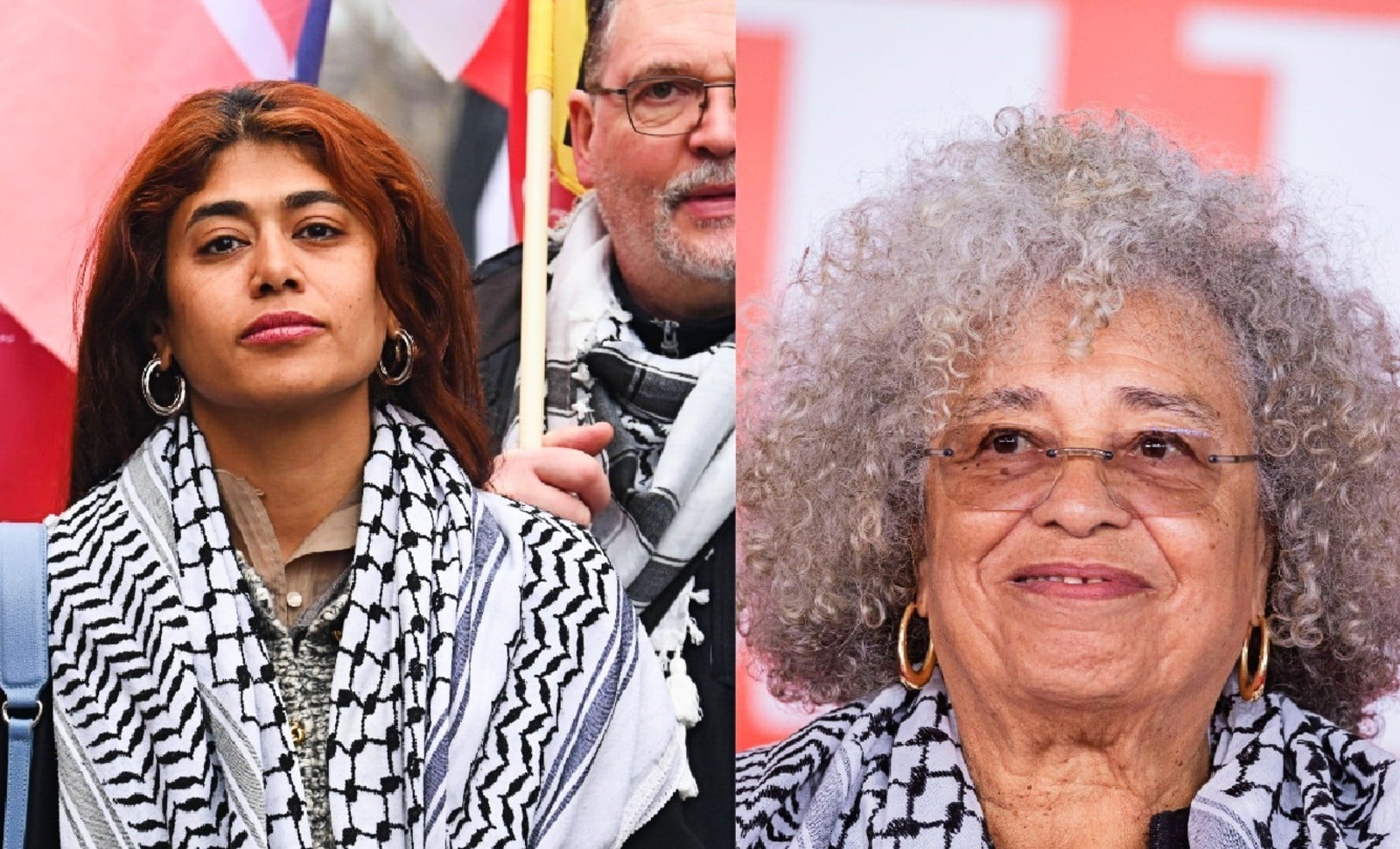 Un tortueux fil d’Ariane rattache Rima Hassan à Angela Davis